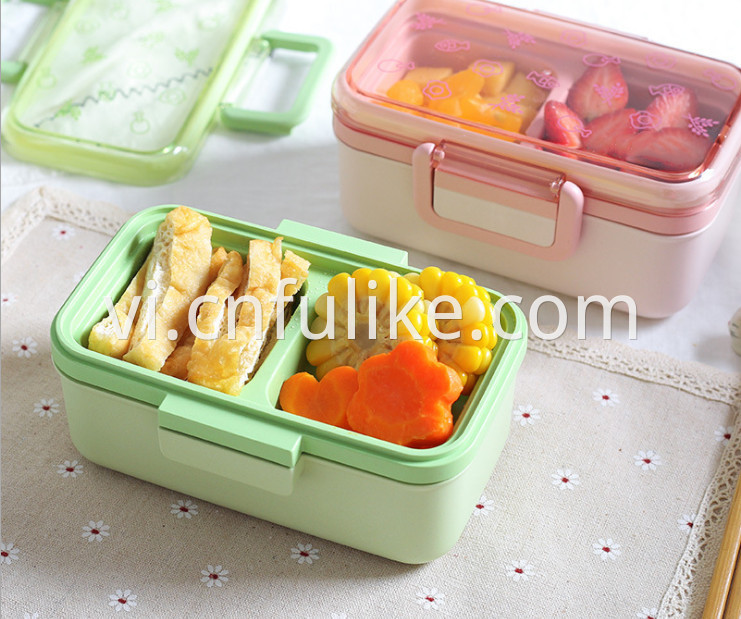 Food Container With Dividers